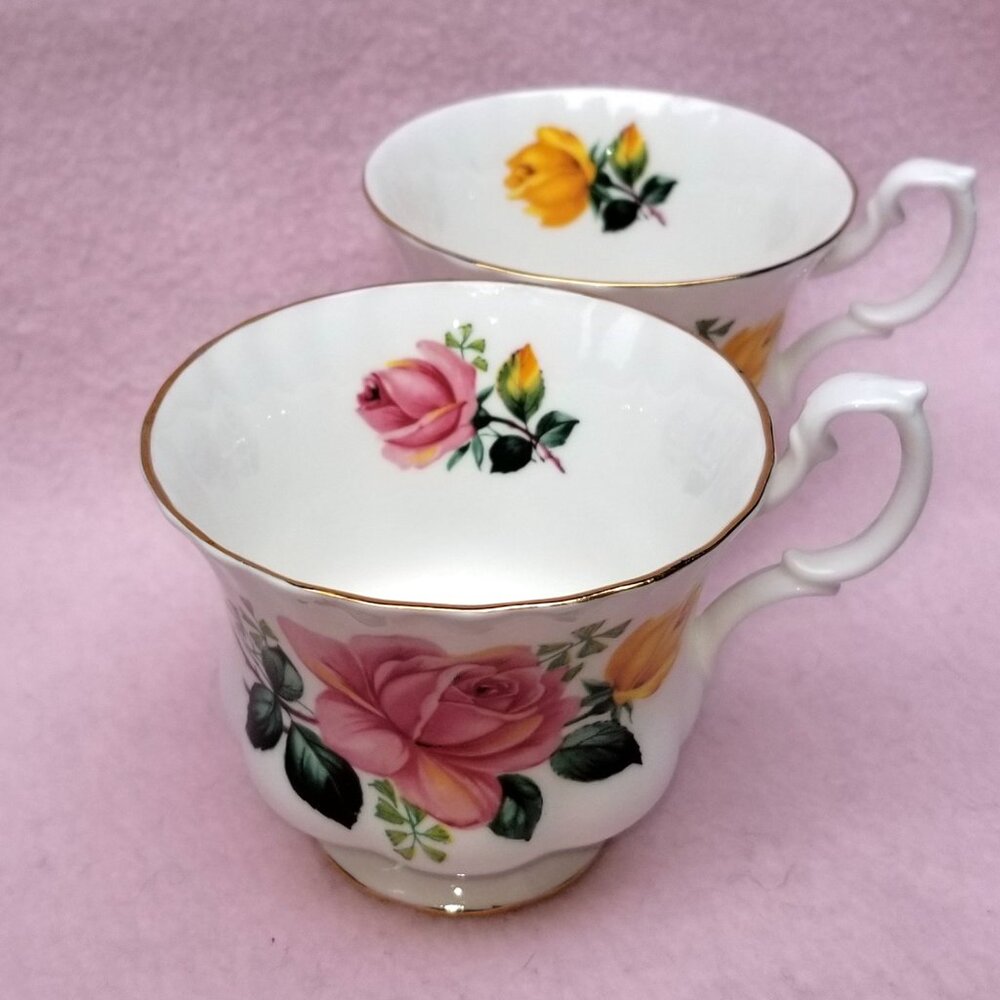 Pair of Royal Albert Tea Cups